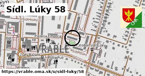 Sídl. Lúky 58, Vráble