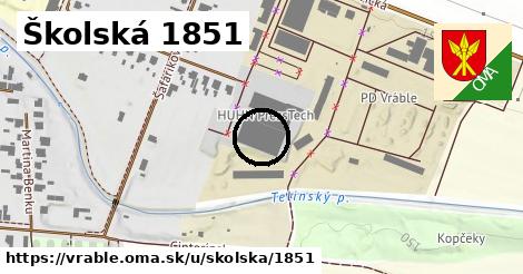 Školská 1851, Vráble