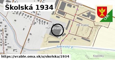 Školská 1934, Vráble