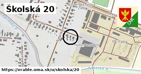 Školská 20, Vráble