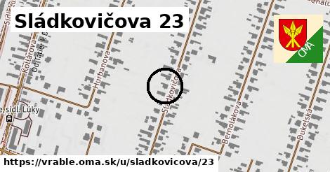 Sládkovičova 23, Vráble