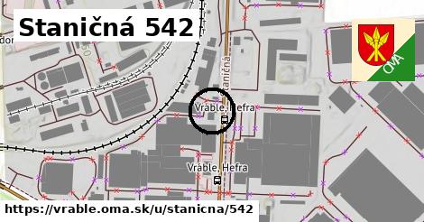 Staničná 542, Vráble