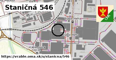 Staničná 546, Vráble