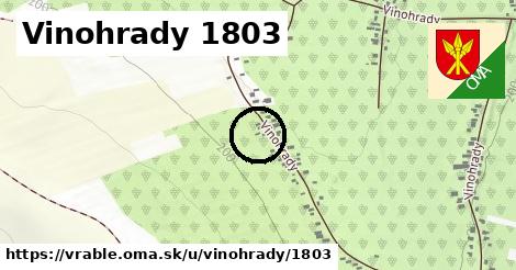 Vinohrady 1803, Vráble