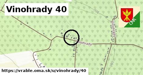 Vinohrady 40, Vráble