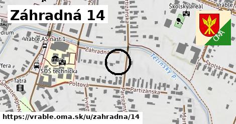 Záhradná 14, Vráble