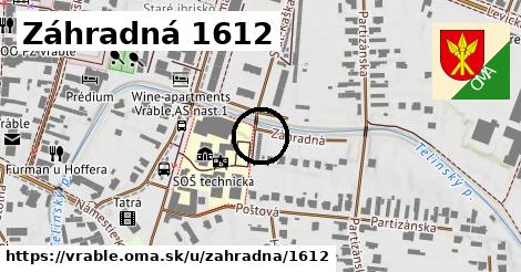 Záhradná 1612, Vráble