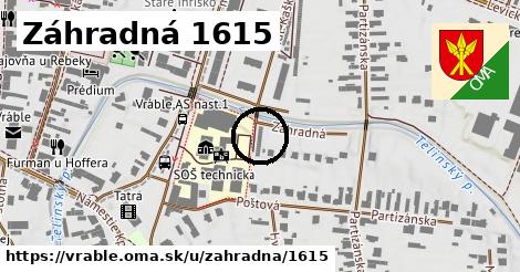 Záhradná 1615, Vráble