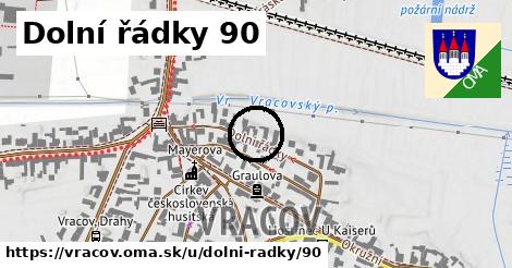 Dolní řádky 90, Vracov