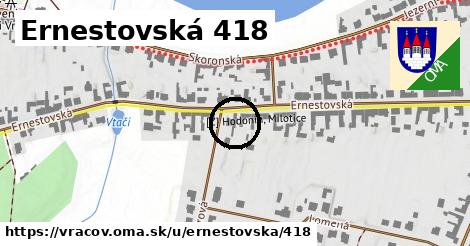 Ernestovská 418, Vracov