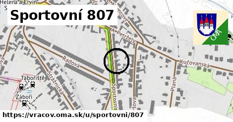 Sportovní 807, Vracov