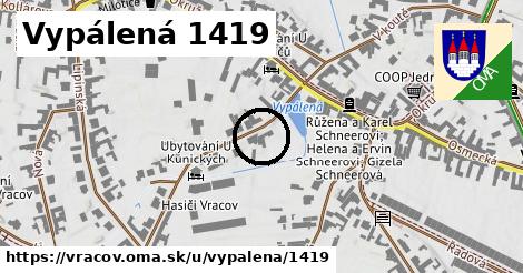 Vypálená 1419, Vracov