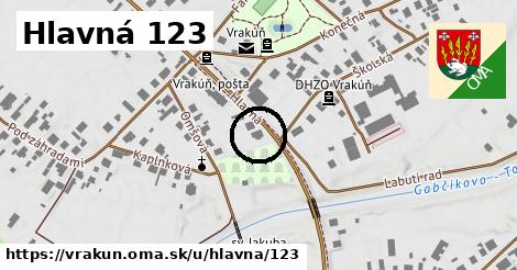 Hlavná 123, Vrakúň