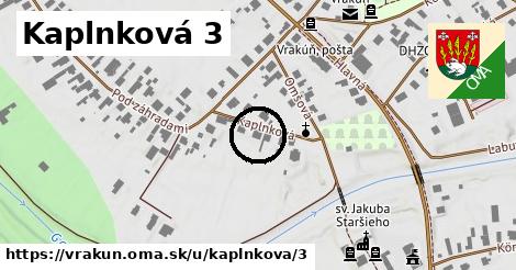 Kaplnková 3, Vrakúň