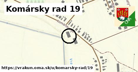 Komársky rad 19, Vrakúň