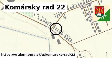 Komársky rad 22, Vrakúň