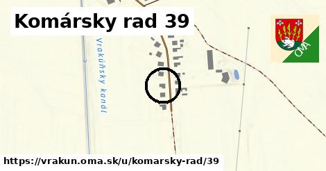 Komársky rad 39, Vrakúň