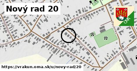 Nový rad 20, Vrakúň