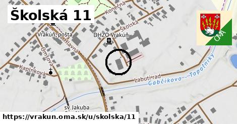 Školská 11, Vrakúň