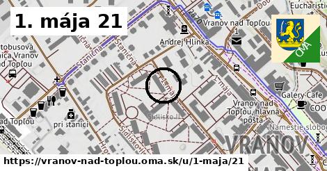 1. mája 21, Vranov nad Topľou