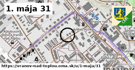 1. mája 31, Vranov nad Topľou