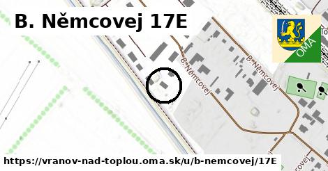 B. Němcovej 17E, Vranov nad Topľou