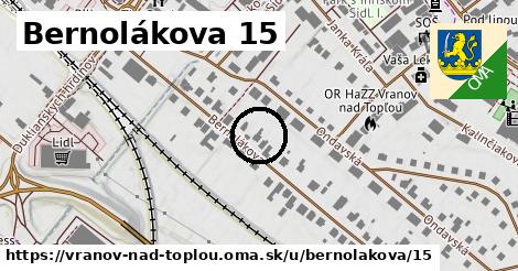 Bernolákova 15, Vranov nad Topľou