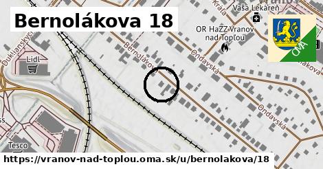 Bernolákova 18, Vranov nad Topľou