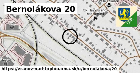 Bernolákova 20, Vranov nad Topľou