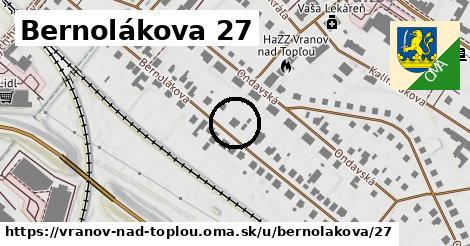 Bernolákova 27, Vranov nad Topľou