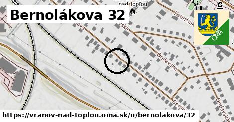 Bernolákova 32, Vranov nad Topľou