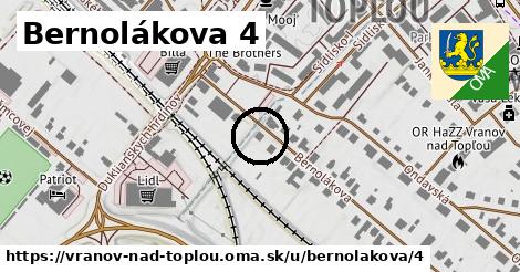 Bernolákova 4, Vranov nad Topľou