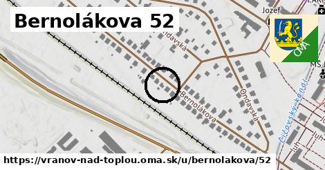 Bernolákova 52, Vranov nad Topľou