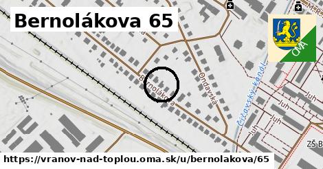 Bernolákova 65, Vranov nad Topľou