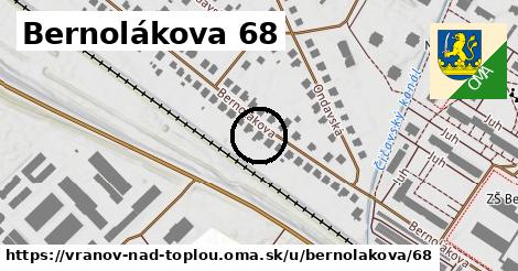 Bernolákova 68, Vranov nad Topľou