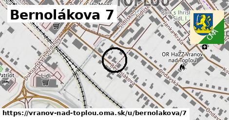 Bernolákova 7, Vranov nad Topľou