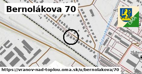Bernolákova 70, Vranov nad Topľou