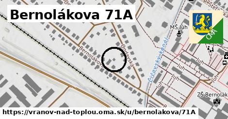 Bernolákova 71A, Vranov nad Topľou