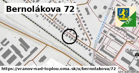 Bernolákova 72, Vranov nad Topľou