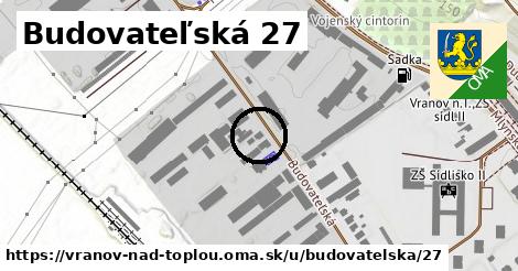 Budovateľská 27, Vranov nad Topľou