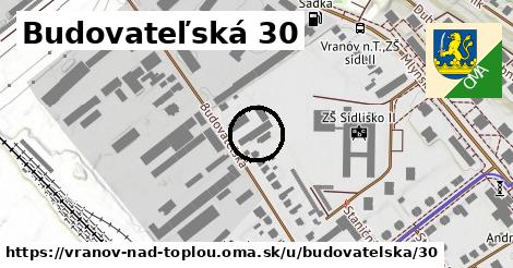 Budovateľská 30, Vranov nad Topľou