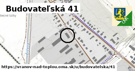 Budovateľská 41, Vranov nad Topľou