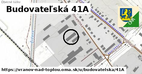 Budovateľská 41A, Vranov nad Topľou