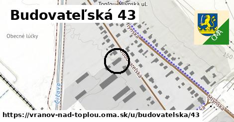 Budovateľská 43, Vranov nad Topľou