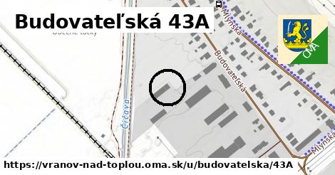 Budovateľská 43A, Vranov nad Topľou