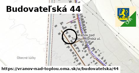 Budovateľská 44, Vranov nad Topľou