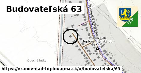 Budovateľská 63, Vranov nad Topľou