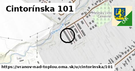 Cintorínska 101, Vranov nad Topľou