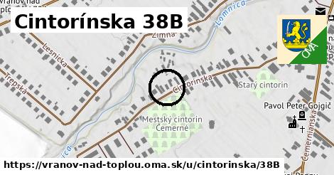 Cintorínska 38B, Vranov nad Topľou