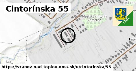 Cintorínska 55, Vranov nad Topľou